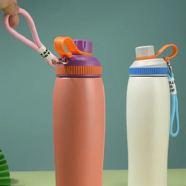 22Oz Large Capacity Portable Space Cup With Carrying Rope