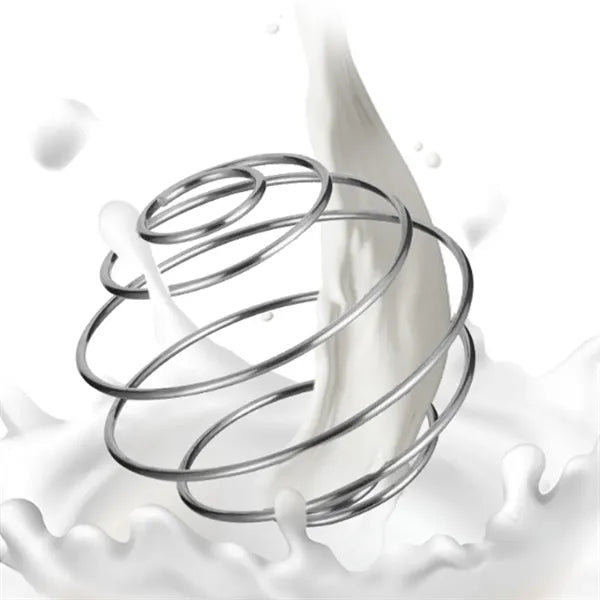 25OZ Stainless Steel Cup with Scale and Stirring Ball