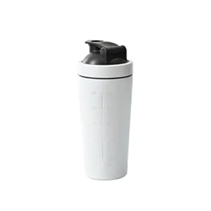 25OZ Stainless Steel Cup with Scale and Stirring Ball