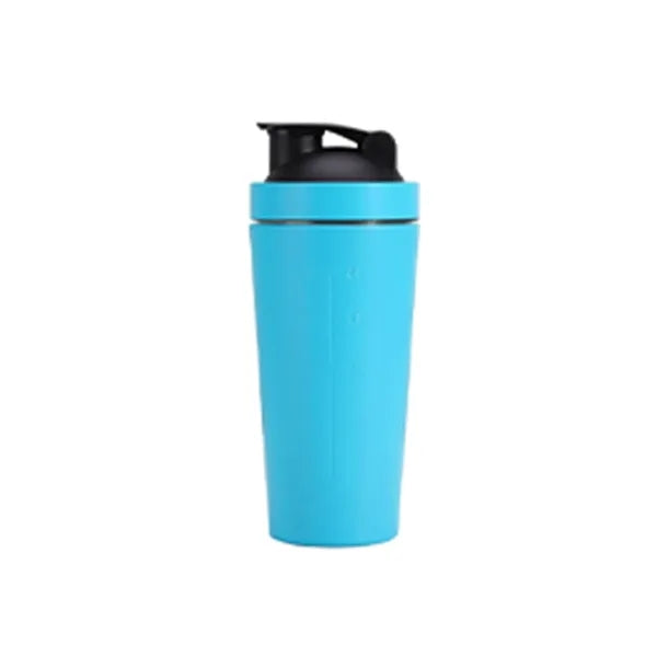 25OZ Stainless Steel Cup with Scale and Stirring Ball