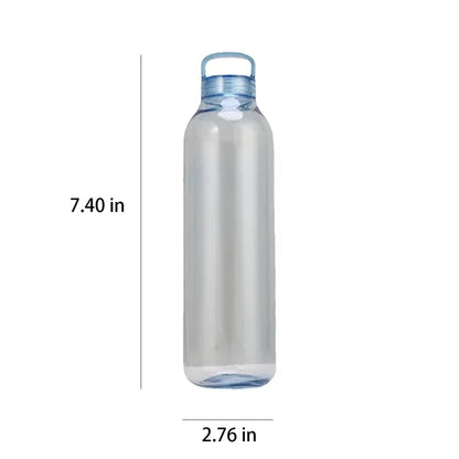 17oz Fully Transparent and Thickened Sports Plastic Bottle
