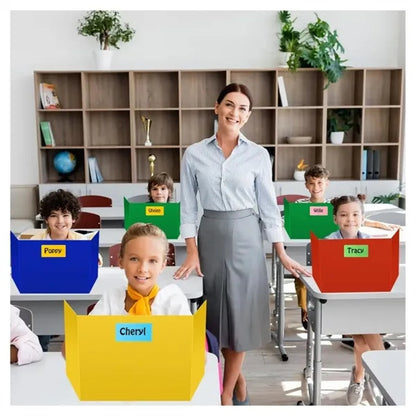 Colorful Privacy Floders for Student Desks