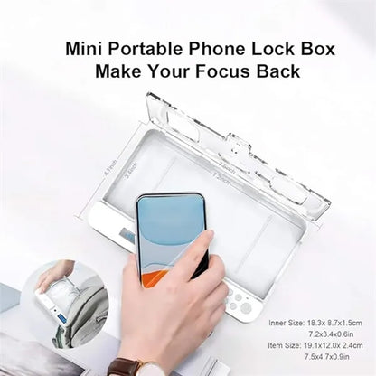 Smart Phone Timer Lock Box