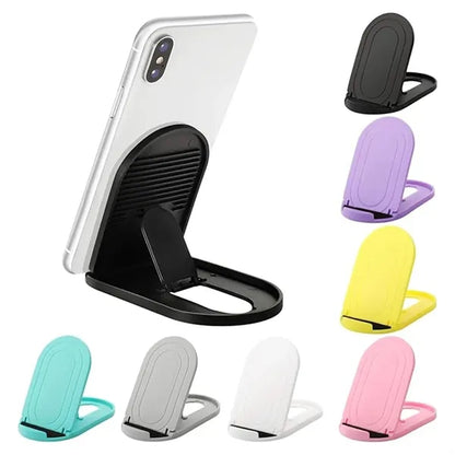 Portable foldable phone stands