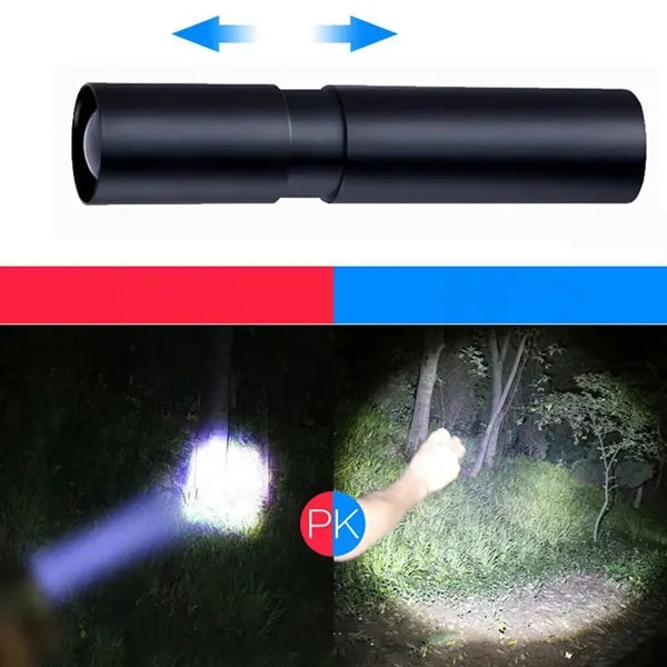 Mini USB Fast Charging and Emergency Power Flashlight