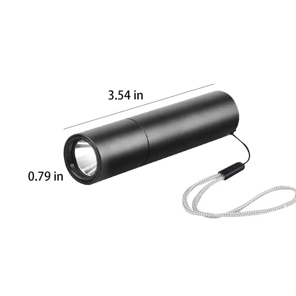 Mini USB Fast Charging and Emergency Power Flashlight