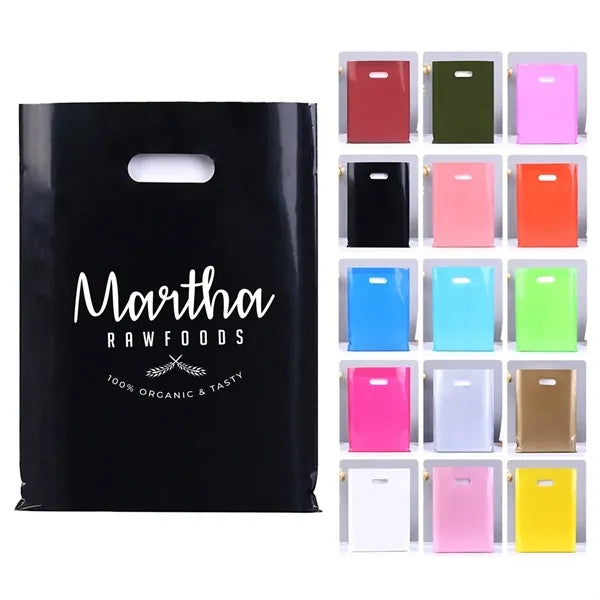 Die Cut Plastic Shopping Bag