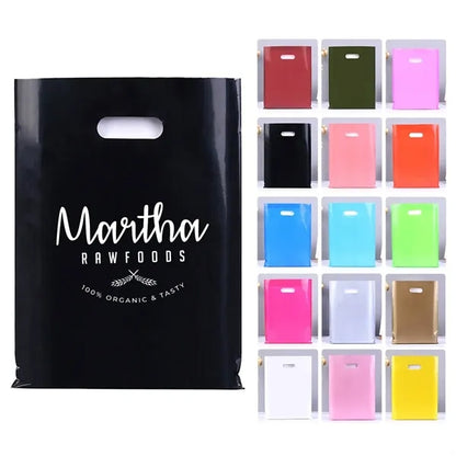 Die Cut Plastic Shopping Bag