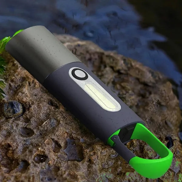 Mini TC Fast Charging IP55 Waterproof Flashlight with Hook