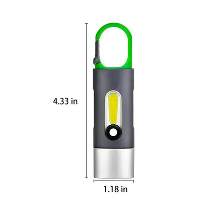 Mini TC Fast Charging IP55 Waterproof Flashlight with Hook