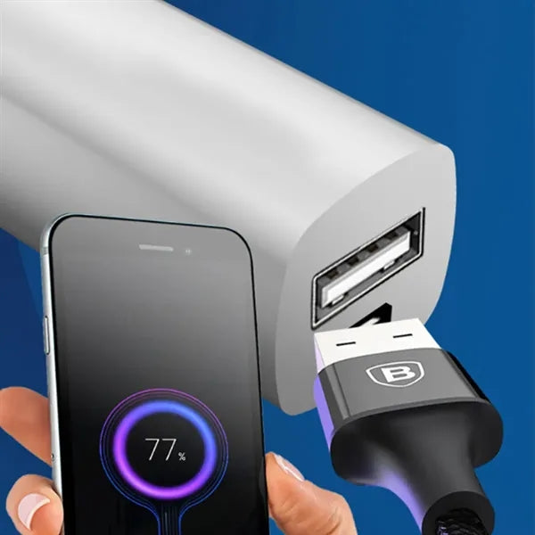 USB Charging Mini and Emergency Power Lighting Flashlight