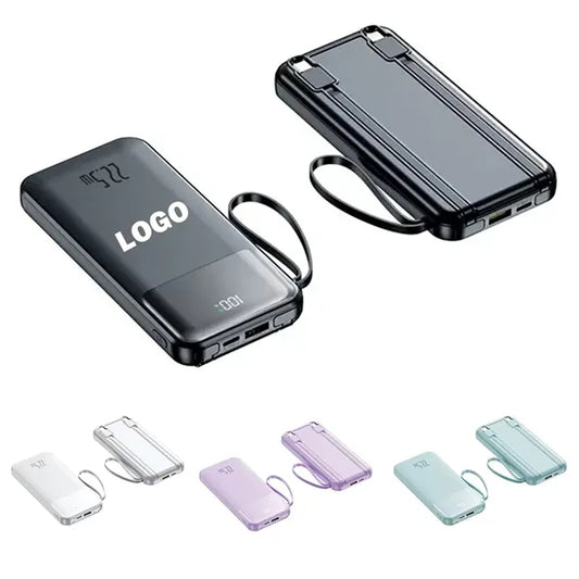 Portable Charger Power Bank 10000 mAh with Cable
