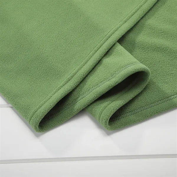 Warm Fleece Yoga Blanket For Home Outdoor And Travel Use