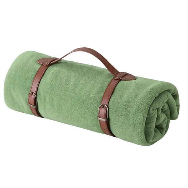 Warm Fleece Yoga Blanket For Home Outdoor And Travel Use