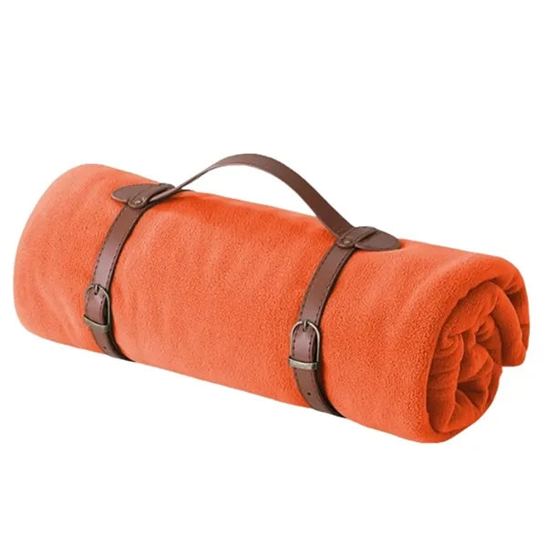 Warm Fleece Yoga Blanket For Home Outdoor And Travel Use