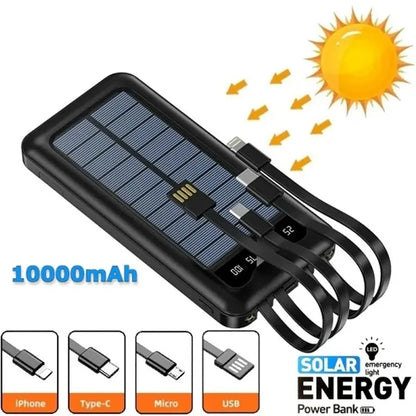 Magnetic Portable Solar Power Bank