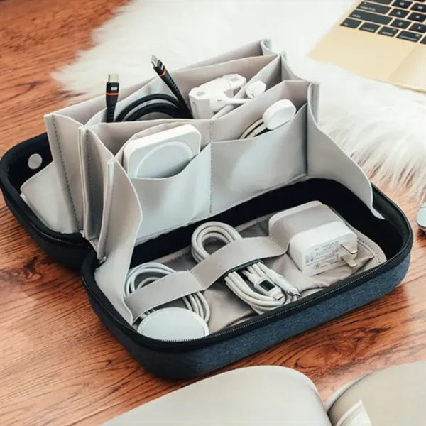 Durable Travel Hard Case Organizer with Dividers