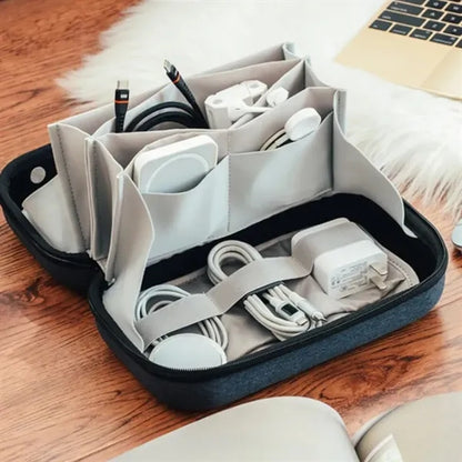Durable Travel Hard Case Organizer with Dividers