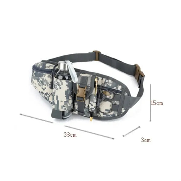 Outdoor Hydration Waist Pack with Bottle Holder