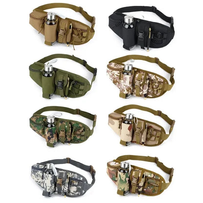 Outdoor Hydration Waist Pack with Bottle Holder