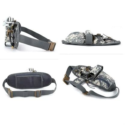 Outdoor Hydration Waist Pack with Bottle Holder