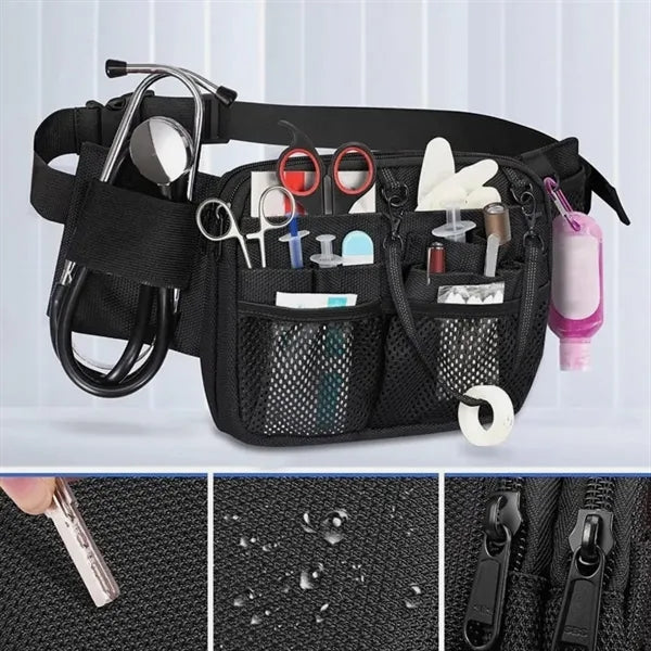 Multi-Pocket Utility Waist Bag for Tools & Essentials