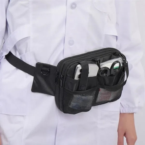 Multi-Pocket Utility Waist Bag for Tools & Essentials
