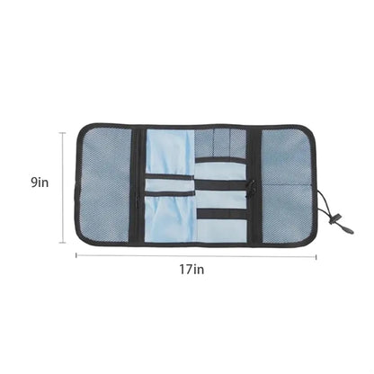 Roll-Up Travel Electronics & Cable Organizer