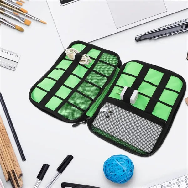 Travel Electronic Accessories Organizer Pouch