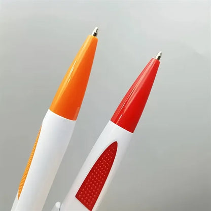 Ballpoint pens with colorful handles suitable for branding