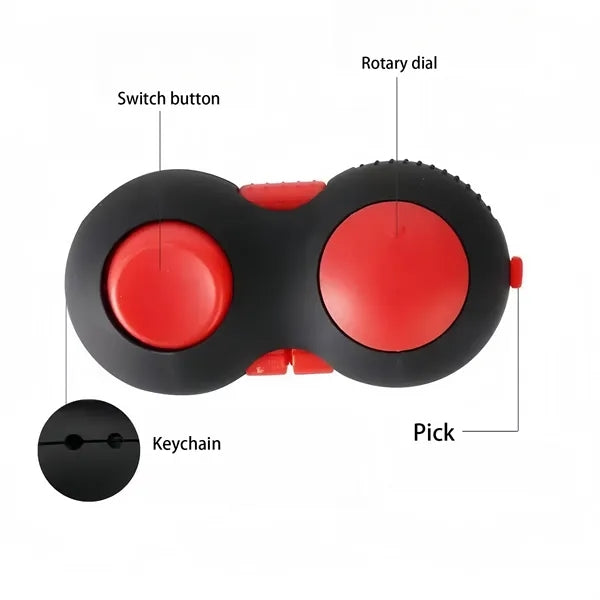 Colorful Buttons decompression handle fingertip venting toy