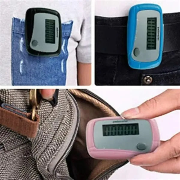 Compact Digital Pedometer for Step Counting