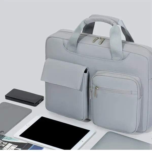 Shockproof Laptop Bag With Air Cushion Multi Compartment