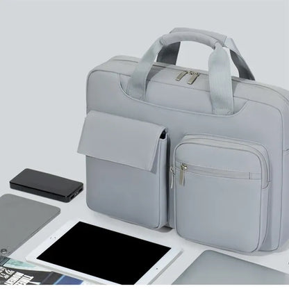 Shockproof Laptop Bag With Air Cushion Multi Compartment
