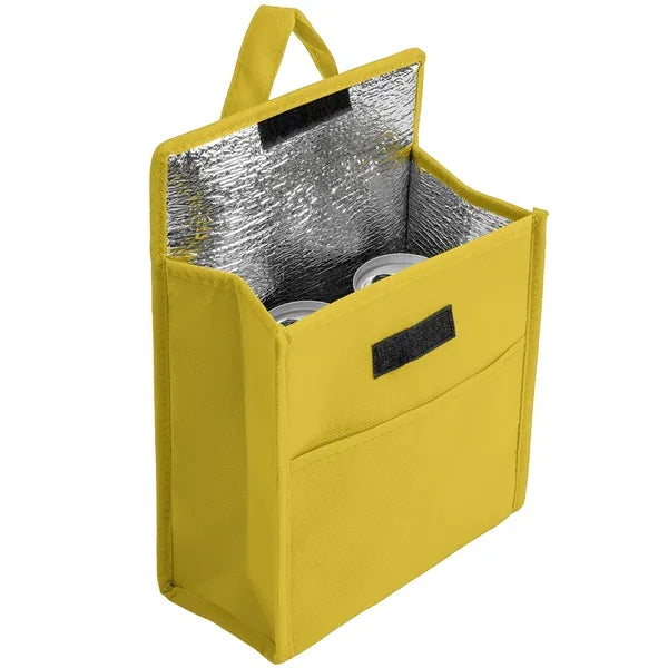Non-Woven Foil Lining Lunch Bag (7" x 10" x 4.5")