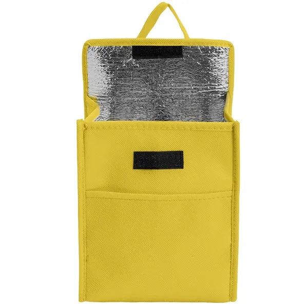 Non-Woven Foil Lining Lunch Bag (7" x 10" x 4.5")