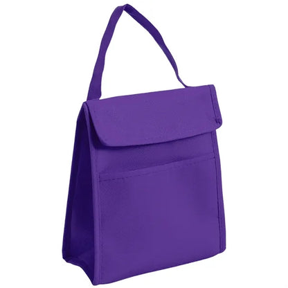 Non-Woven Foil Lining Lunch Bag (7" x 10" x 4.5")