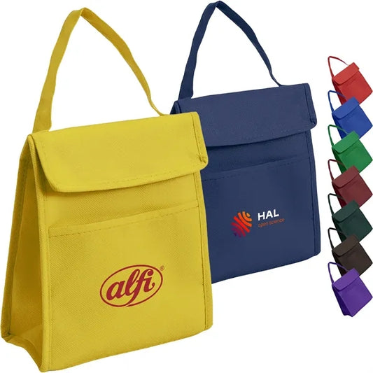Non-Woven Foil Lining Lunch Bag (7" x 10" x 4.5")