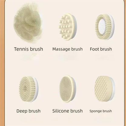 Rechargeable Body Brush Back Scrubber