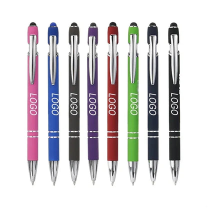 Durable Aluminum-Barrel Spray-Coated Ballpoint Pen