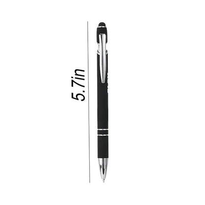 Durable Aluminum-Barrel Spray-Coated Ballpoint Pen