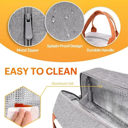 Insulated Waterproof Lunch Tote Bag