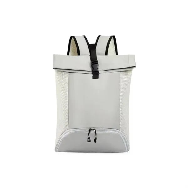 17L Sporty Travel Backpack Mesh Sides For Fitness Outdoor