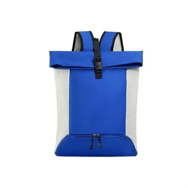 17L Sporty Travel Backpack Mesh Sides For Fitness Outdoor