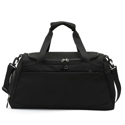 Large Capacity Travel Duffel Bag With Shoulder Strap Handle