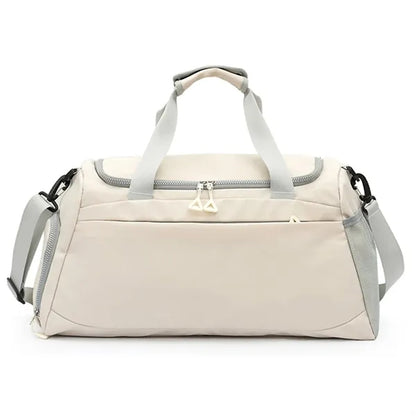 Large Capacity Travel Duffel Bag With Shoulder Strap Handle