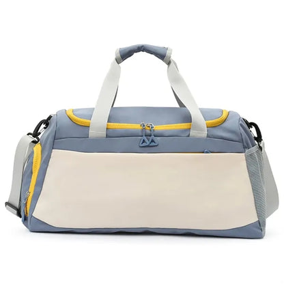 Large Capacity Travel Duffel Bag With Shoulder Strap Handle