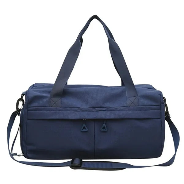 Sports Gym Duffel Bag With Wet Dry Separation And Shoe Compa