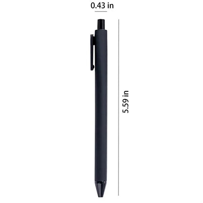 Macaron Color Retractable Ballpoint Pen With Smooth Ink