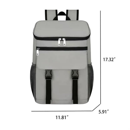 25L Insulated Cooler Backpack Leakproof Portable Lunch Bag